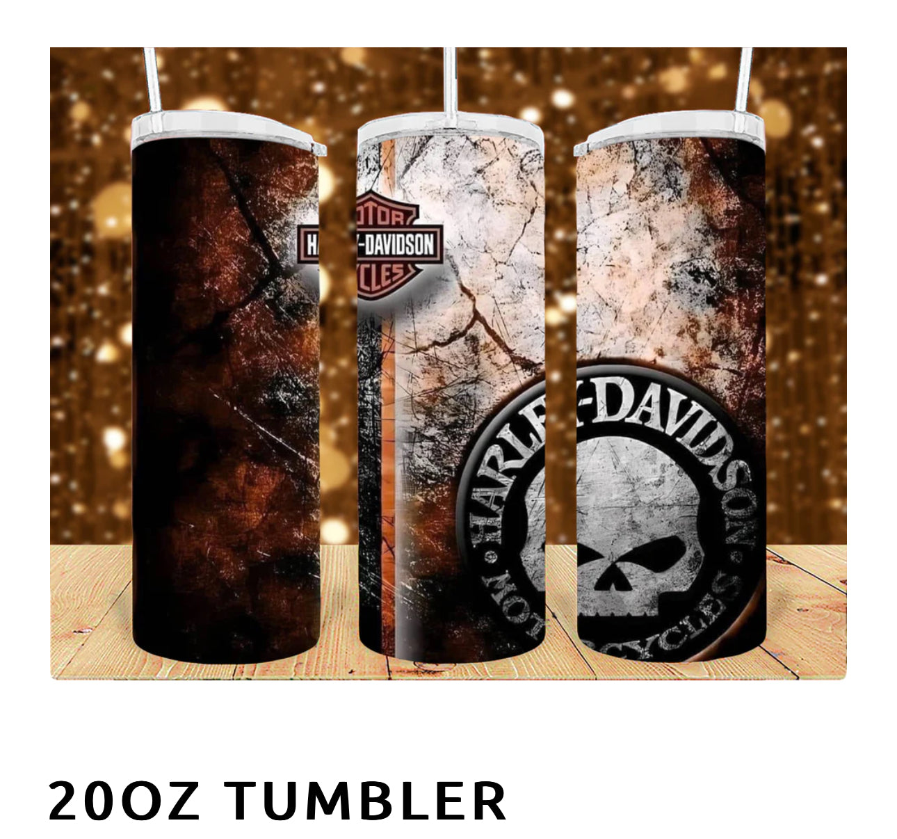 Motorcycle 20 oz Tumblers