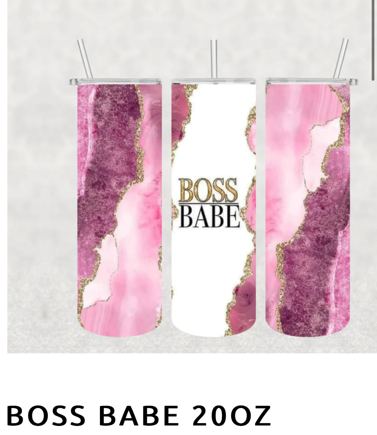 Boss Babe Tumbler